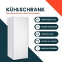 Weißer homeX Kühlschrank ohne Gefrierfach, 242 Liter, freistehend. Ideal für Single-Haushalte oder als Getränkekühlschrank.