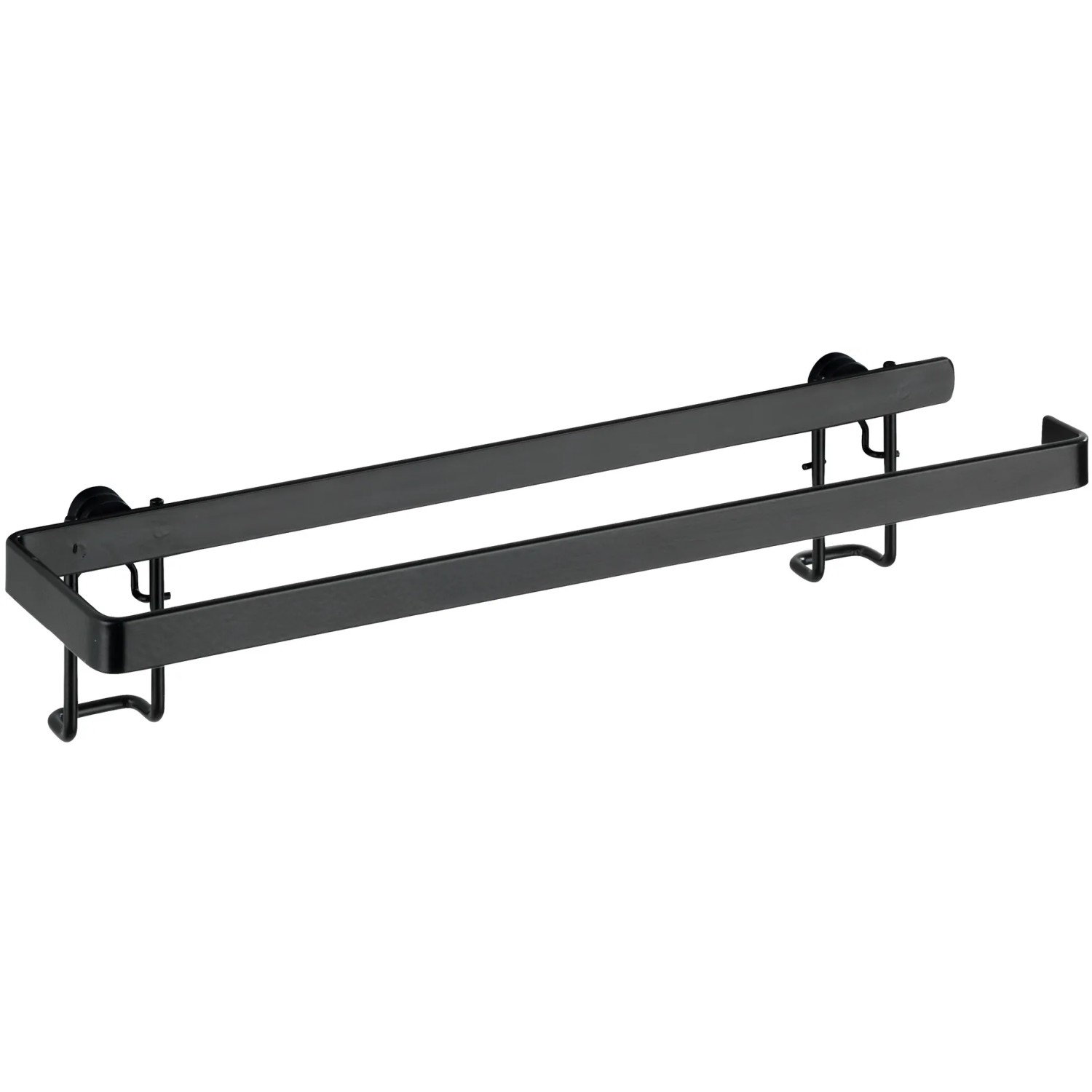 Wenko Küchenrollenhalter Gala, Wandmontage, schwarzer Stahl, für Küchenrollen.