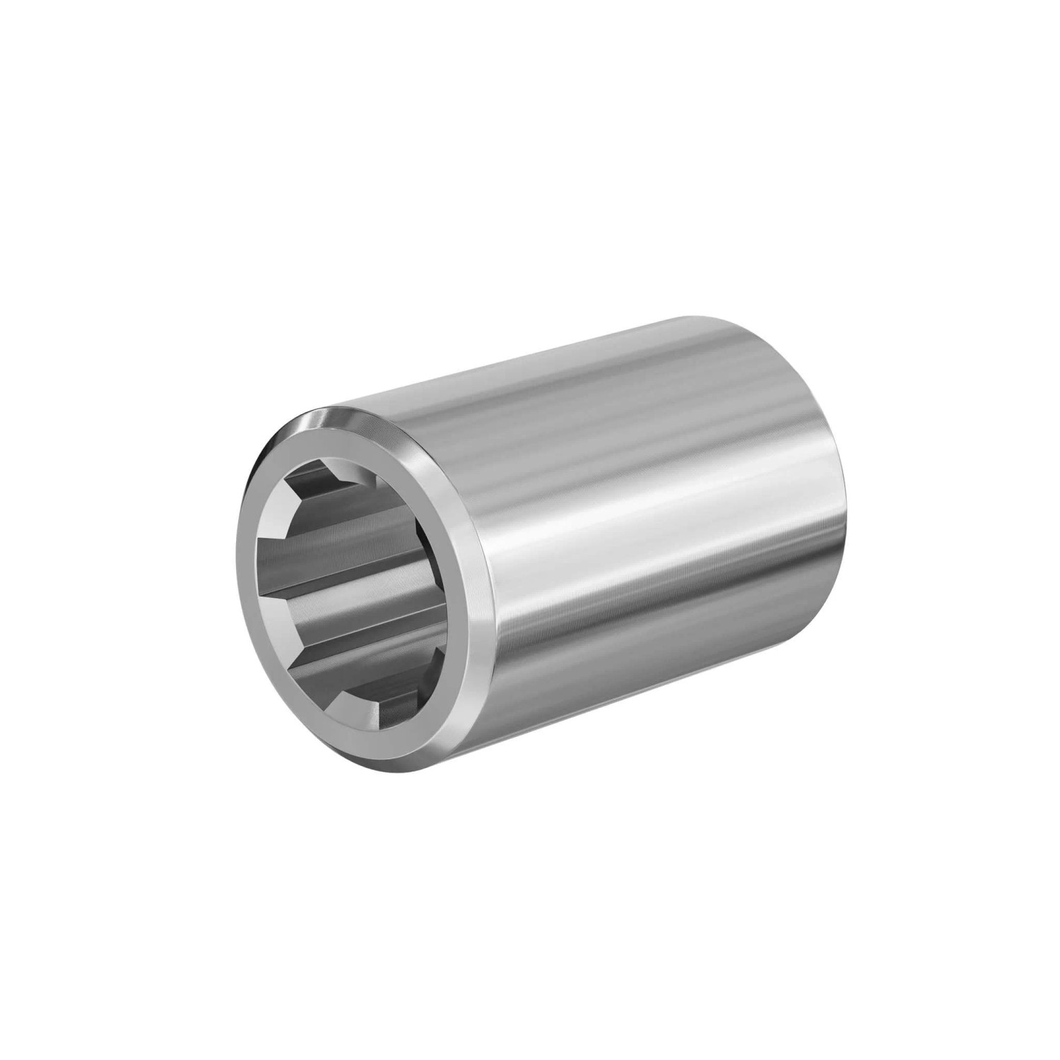 Wiltec Zapfwellen Buchse A-Typ 60Mm Für Vielkeilwelle Pto-Shaft 1 1/8 Zoll Z6 6 Nut Traktor