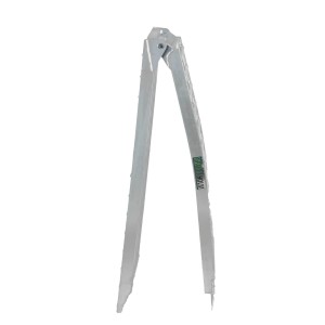 Zusammengeklappte TRUTZHOLM Alu Auffahrrampe, 230 cm, Traglast 680 kg, für Autoanhänger.