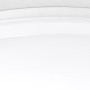 Weiße LED-Deckenleuchte Tribola, Ø 48,5 cm. Moderne Lampe mit Fernbedienung und Nachtlichtfunktion.