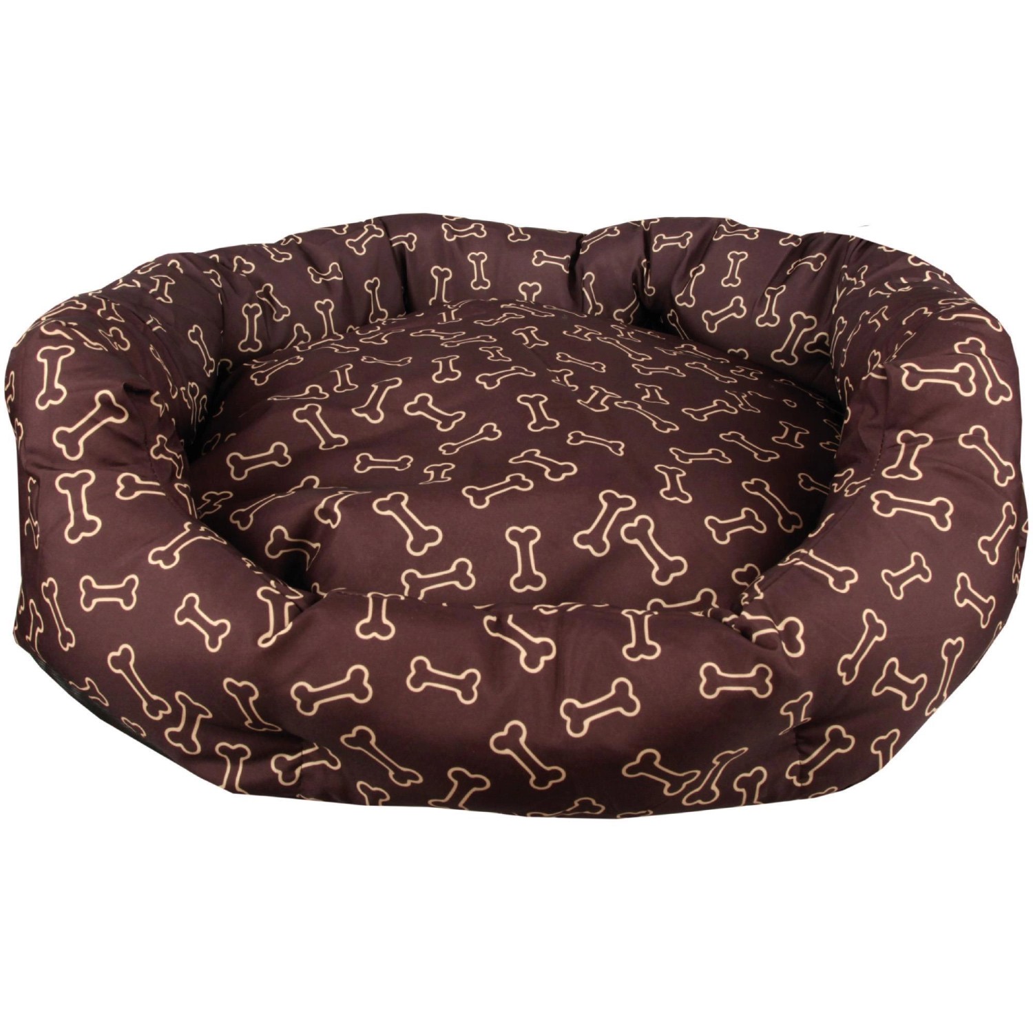 Bestlivings  Haustierbett 50x60x25cm Knochen Katzenbett Hundebett