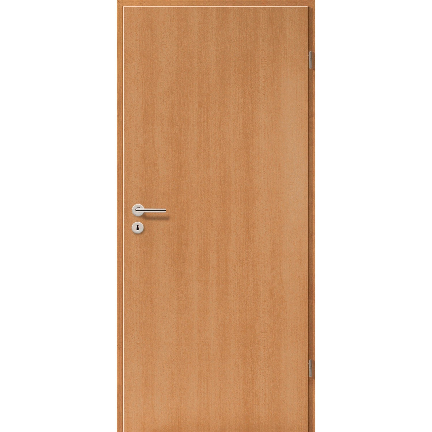 GetaDoor Zimmertür Dekorfolie Holznachbildung Buche 61 x 198,5 cm Anschlag günstig online kaufen