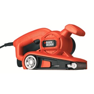 Black+Decker KA86 Bandschleifer in Orange und Schwarz.