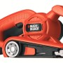Black+Decker KA86 Bandschleifer in Orange und Schwarz.