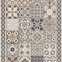 Teppichläufer Smuq Port 67x120 cm mit Muster-Design für Innen- und Außenbereiche.
