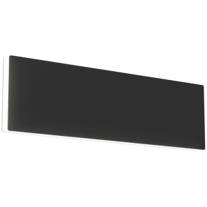 Moderne, schwarze Eglo LED Wandleuchte RGBIC mit dynamischen Farbeffekten für stimmungsvolle Beleuchtung.