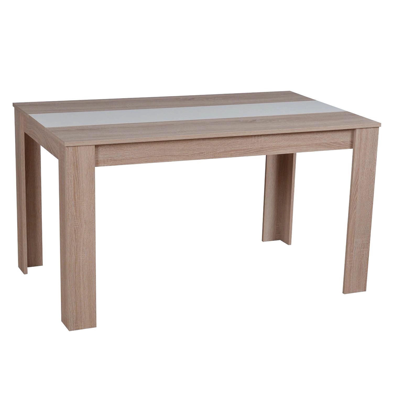Homestyle4u Esstisch Braun Esszimmertisch Holztisch Küchentisch 135x80 cm günstig online kaufen