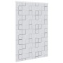 vidaXL Duschrollo 140x240 cm mit dezentem Quadratmuster für Ihr Badezimmer.