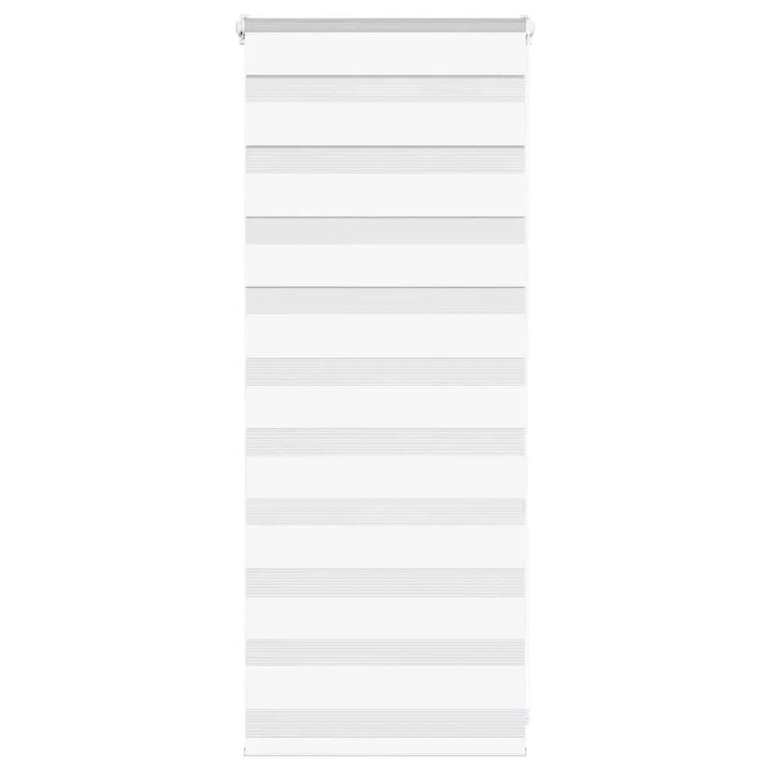 vidaXL Doppelrollo Weiß 60x100 cm Stoffbreite 55,9 cm Polyester 4014721 günstig online kaufen