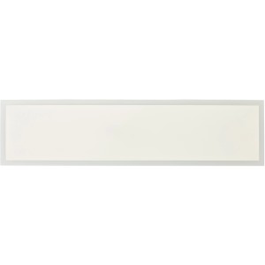 Rechteckige, weiße LED-Deckenleuchte Briston, 100x25 cm, geeignet für Flur und Gang.