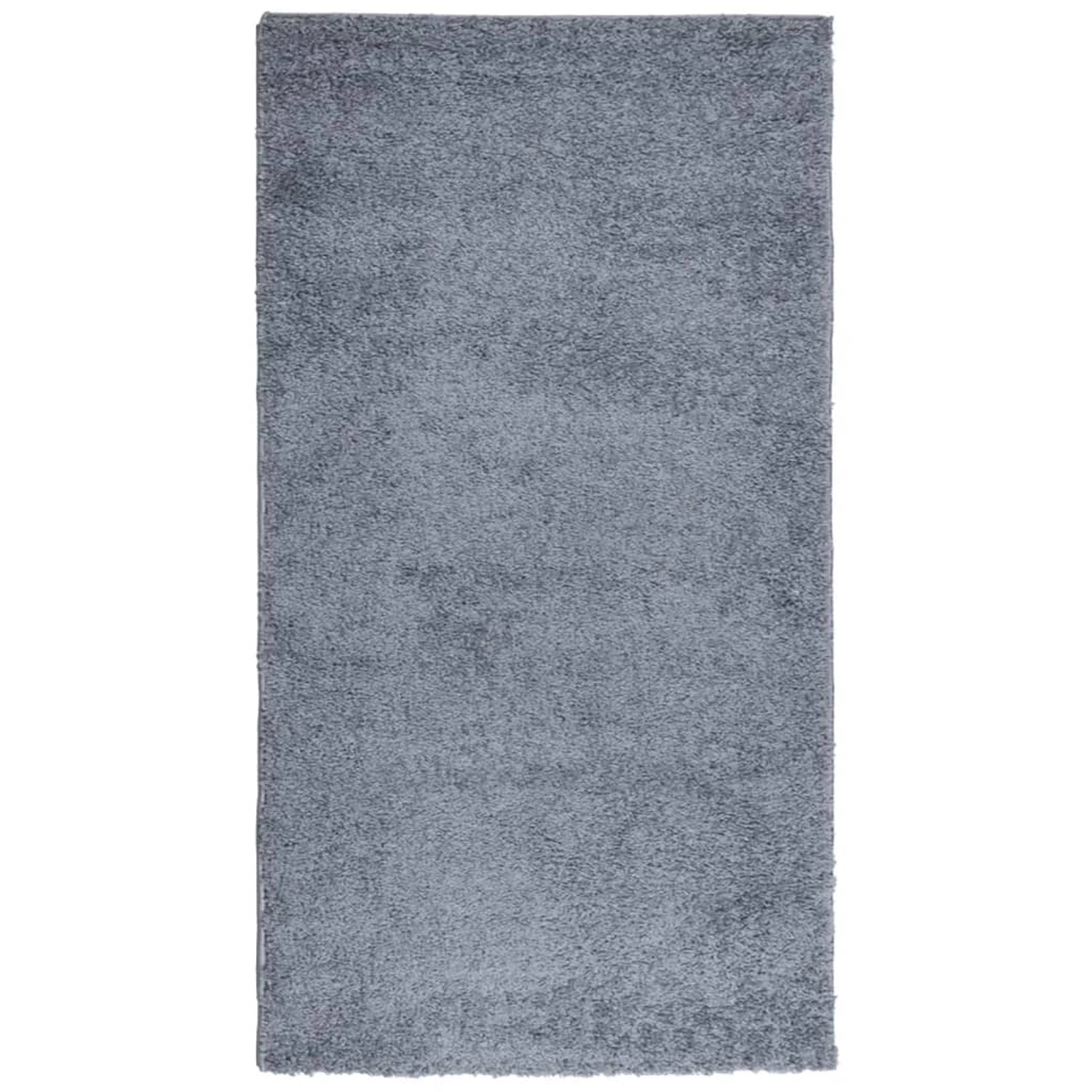 vidaXL Teppich Shaggy Hochflor Modern Blau 80x150 Cm 1955272 günstig online kaufen