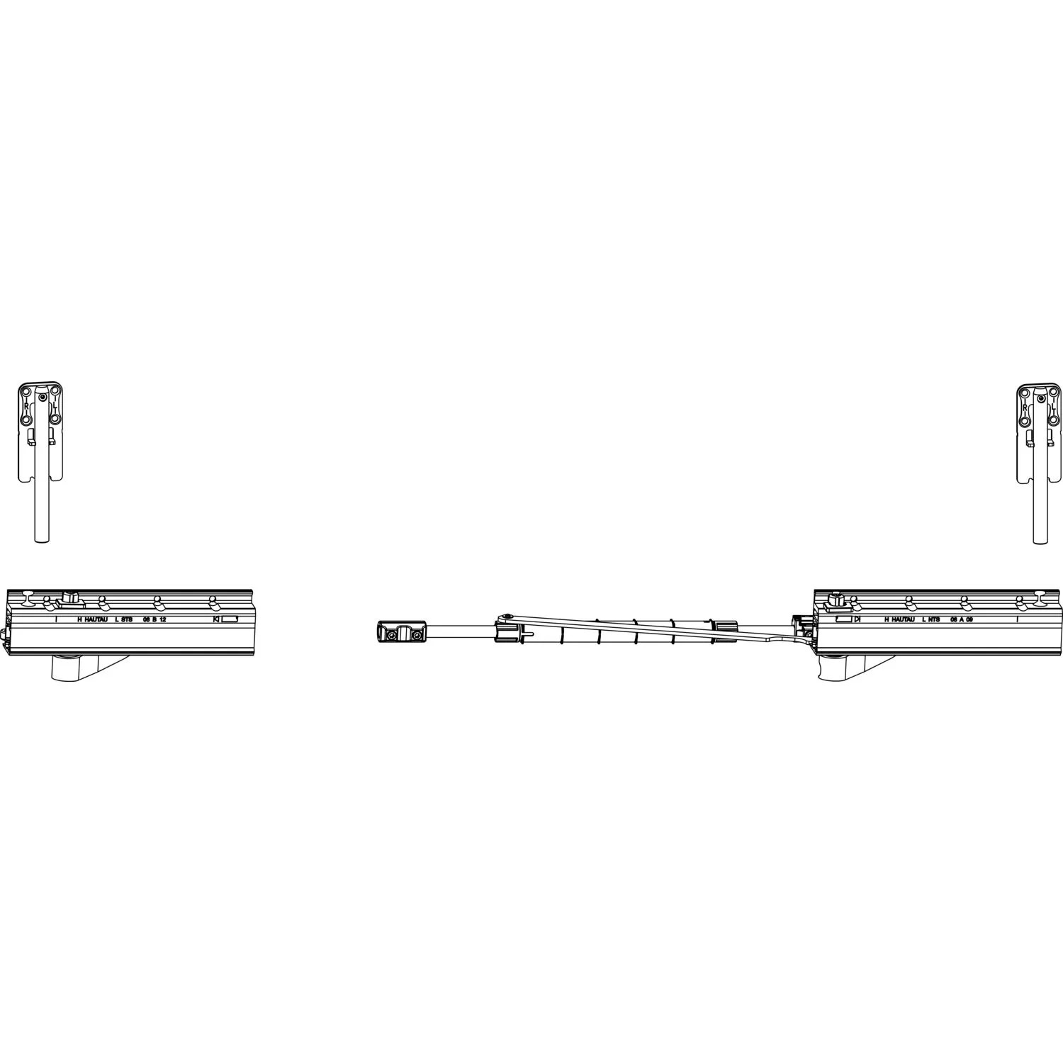 Maco Pas Grundkarton Laufwagen Rechts 160kg