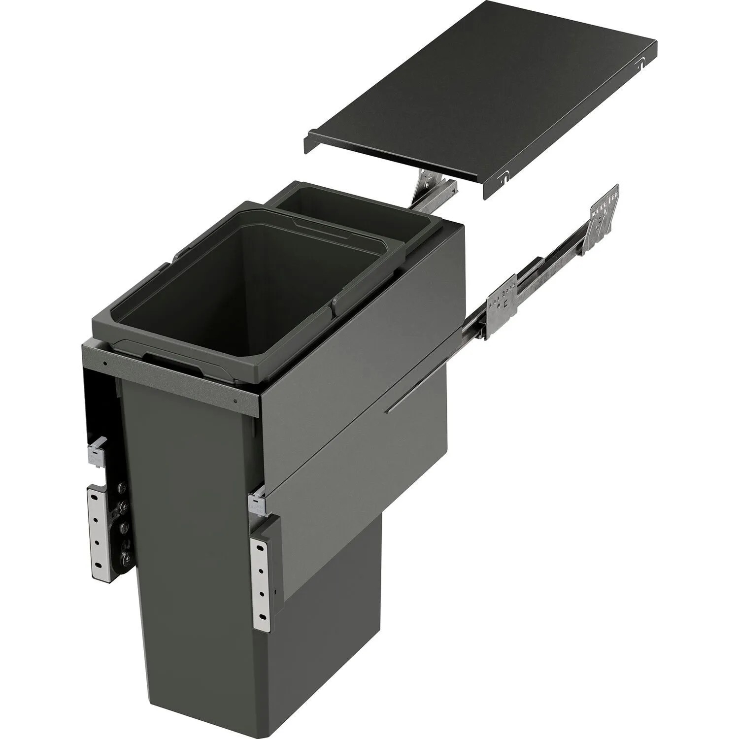 Vauth-Sagel Abfalltrennsystem Envi Space Xx Pro Korpusbreite 300 mm Lava