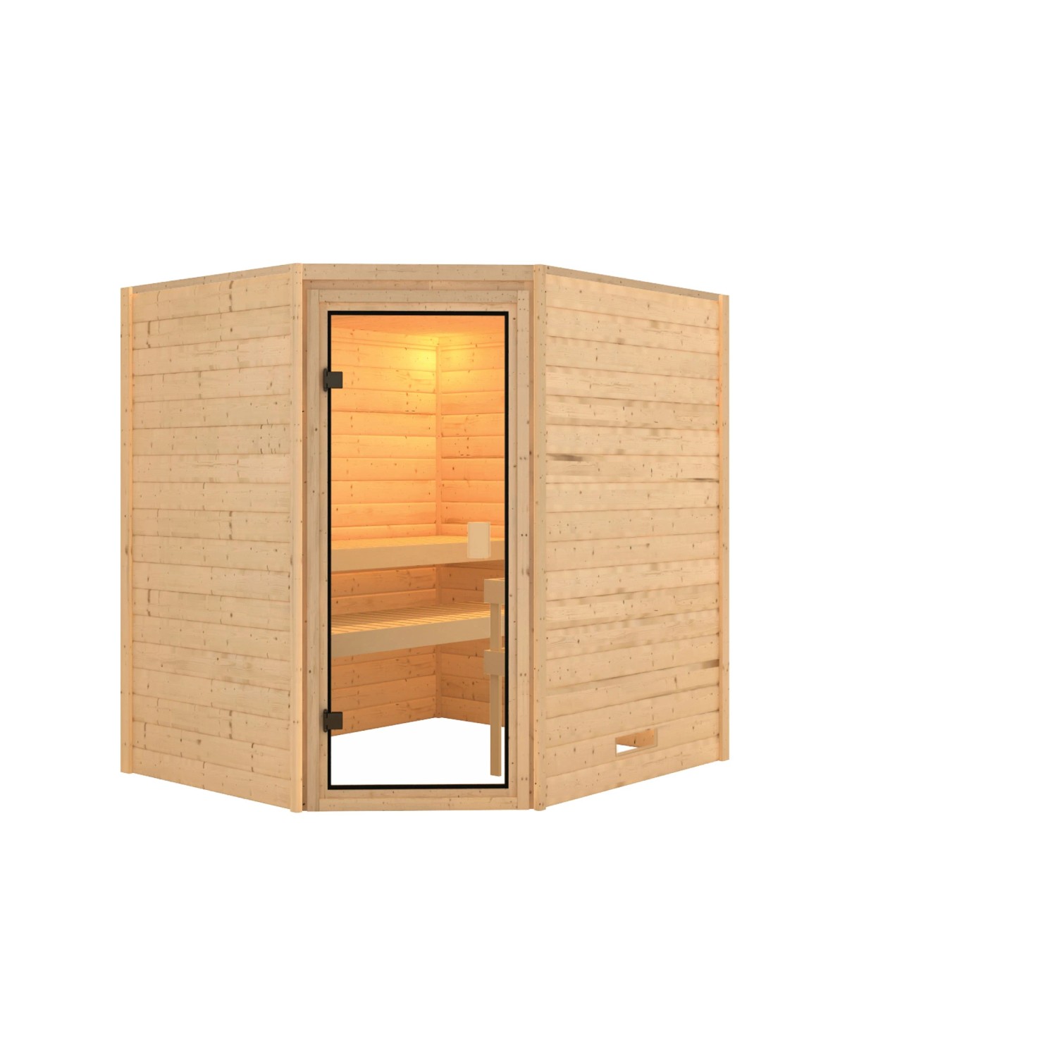 Chillroi Bio Premium Sauna Vera mit Eckeinstieg günstig online kaufen