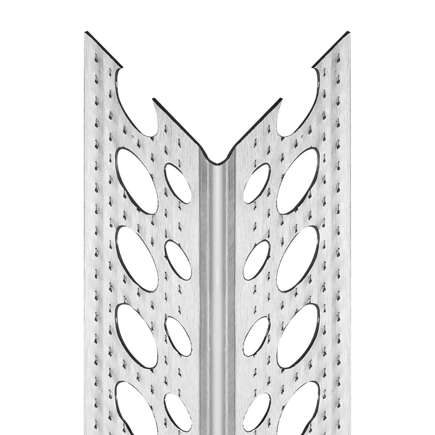 Alu-Eckschoner für Gipskarton ca. 23,5 mm x 23,5 mm x 2500 mm