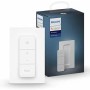Philips Hue Dimmschalter V2 in Weiß, Smart Home Lichtsteuerung für bis zu 10 Lampen.