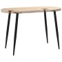 vidaXL Konsolentischbeine, 4 Stk., konisch, schwarz, Stahl, 72-73 cm. Tischbein-Set für DIY Möbelbau.