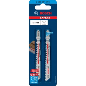 Bosch Expert Stichsägeblatt T 144 DHM, 2er-Pack. Sägeblätter für Holz und mehr.