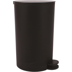 Schwarzer Tret-Mülleimer Osaki, 3 Liter, für Bad oder Kosmetik.