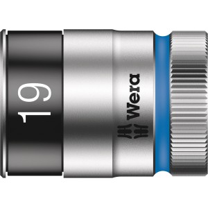 Wera Zyklop Steckschlüsseleinsatz, 19 mm, für Schrauben mit Haltefunktion.