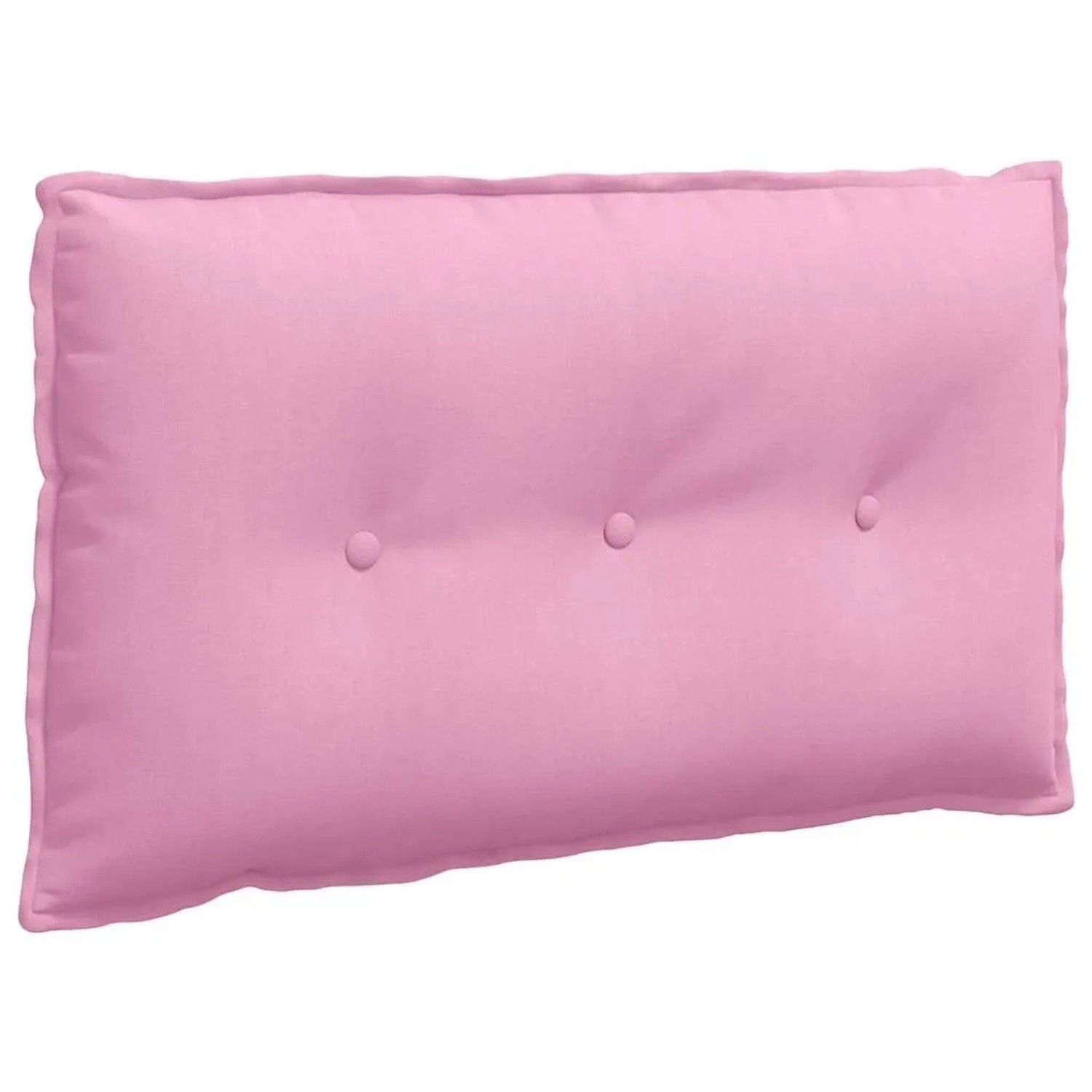 vidaXL Rückenkissen Rosa 80 x 19 x 50 cm Stoff 42014716