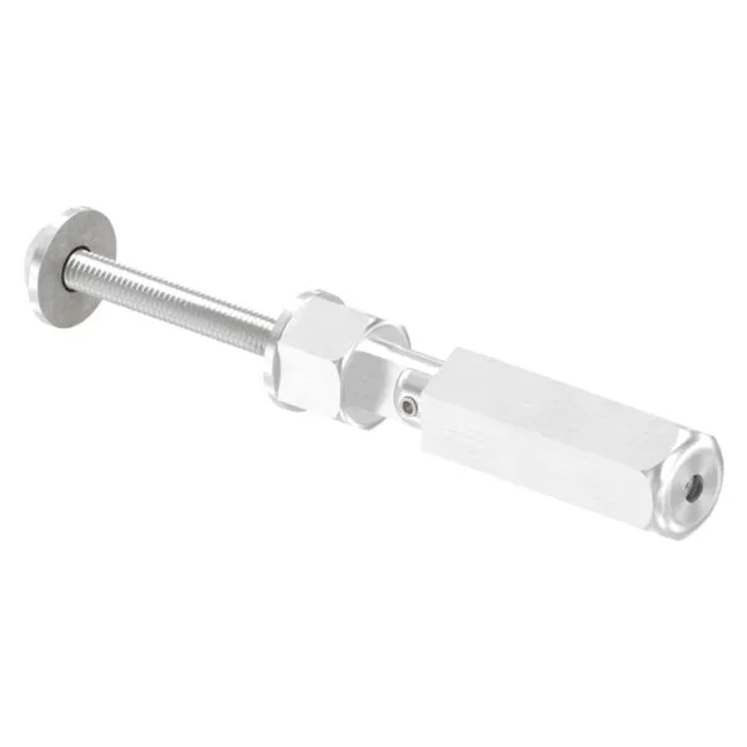 FeNau Gewindeterminal Edelstahl V2A Für Seil 4 mm Mit Gelenk Geschliffen Korn 240