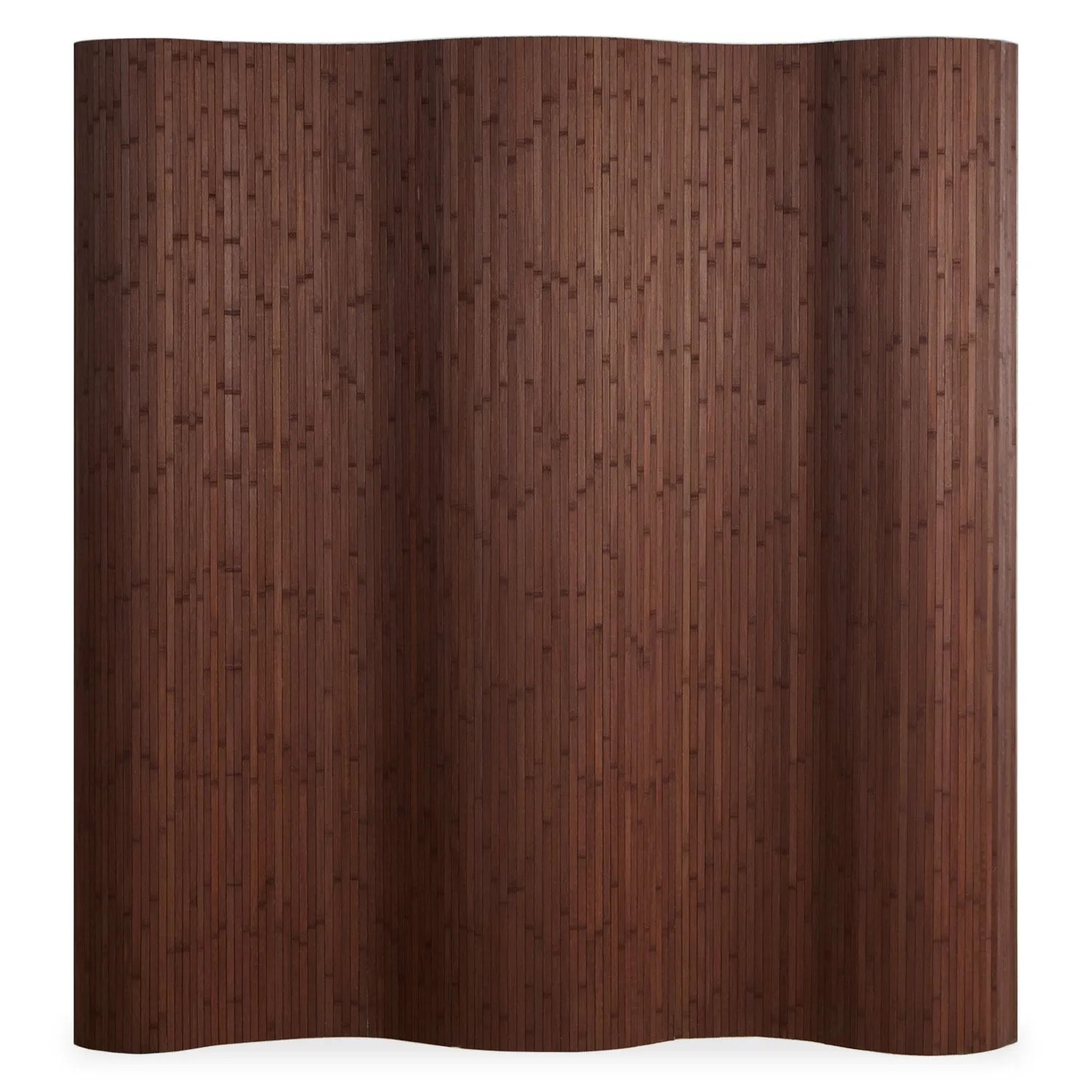 Homestyle4u Paravent Raumteiler in Dunkelbraun 250x200 cm 301