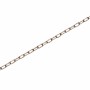 Vernickelte Uhrkette, 1,6 mm, als Meterware für Deko-Zwecke.