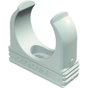 OBO Rohr-Klemmschelle M20, Kunststoff, zur Befestigung von Rohren.