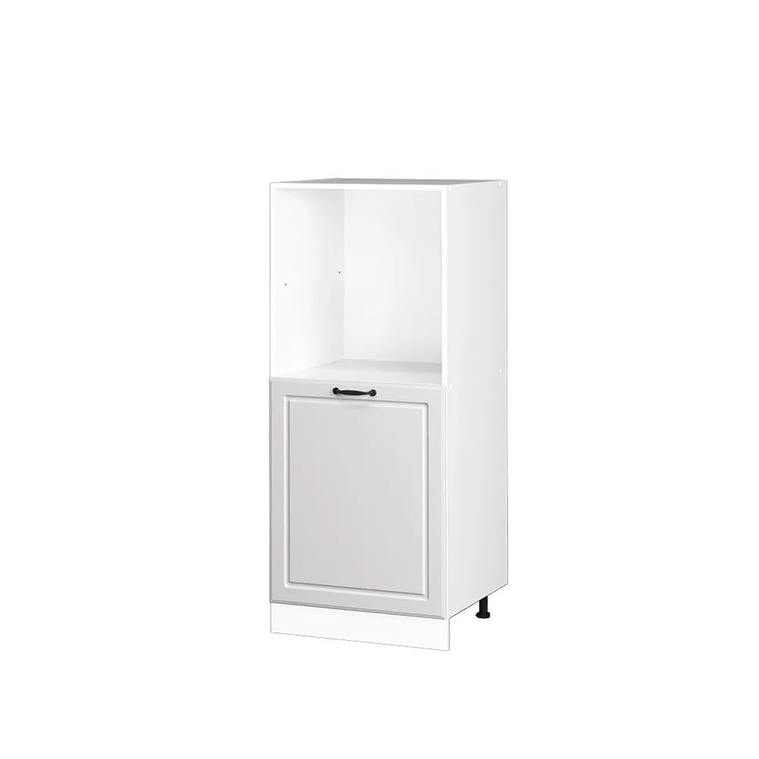 Vicco Herdumbauschrank R-Line Herdschrank Weiß Landhaus Weiß 60 cm