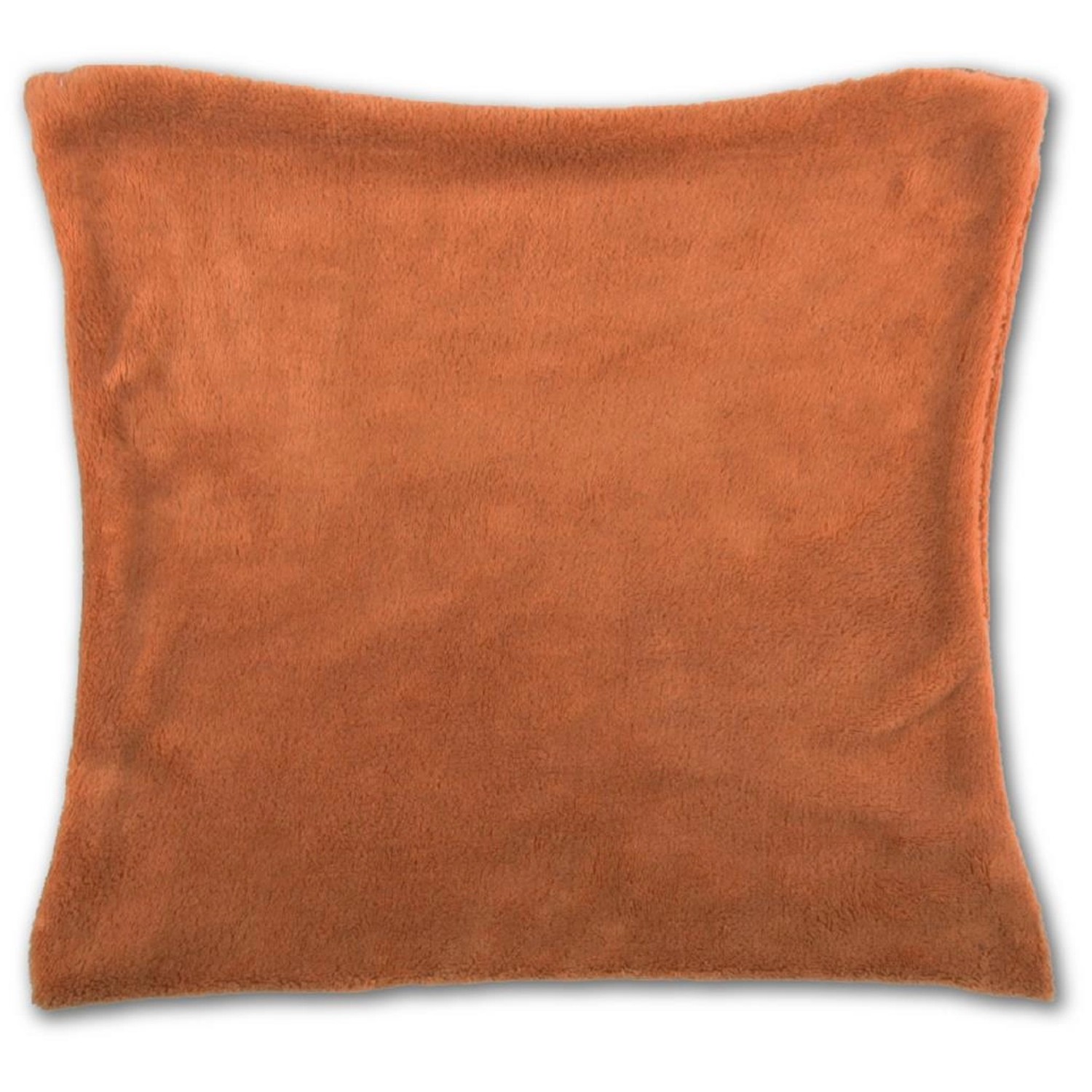 Bestlivings Kissenhülle Kuschel 40 x 40 cm Terracotta Ohne Füllung