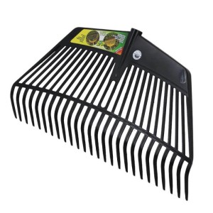 Galaflor Laubrechen aus Polyamid mit 26 Zinken, ideal zum Zusammenharken von Laub und Gartenabfällen.