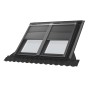Velux Hitzeschutz-Markise & Verdunkelung SSS MK04, elektrisch solarbetrieben, in Schwarz für Dachfenster.