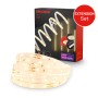 Briloner LED Band Ergänzungs-Set für Paneele, 2,6 m, warmweißes Licht.
