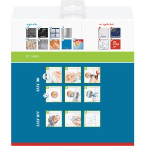 Verpackung Tesa Ablagekorb Baath Plus: Montageanleitung und Anwendungsbereiche.
