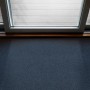 Blaue Floordirekt Schmutzfangmatte Hong Kong, 100x150cm, robust und rutschfest.