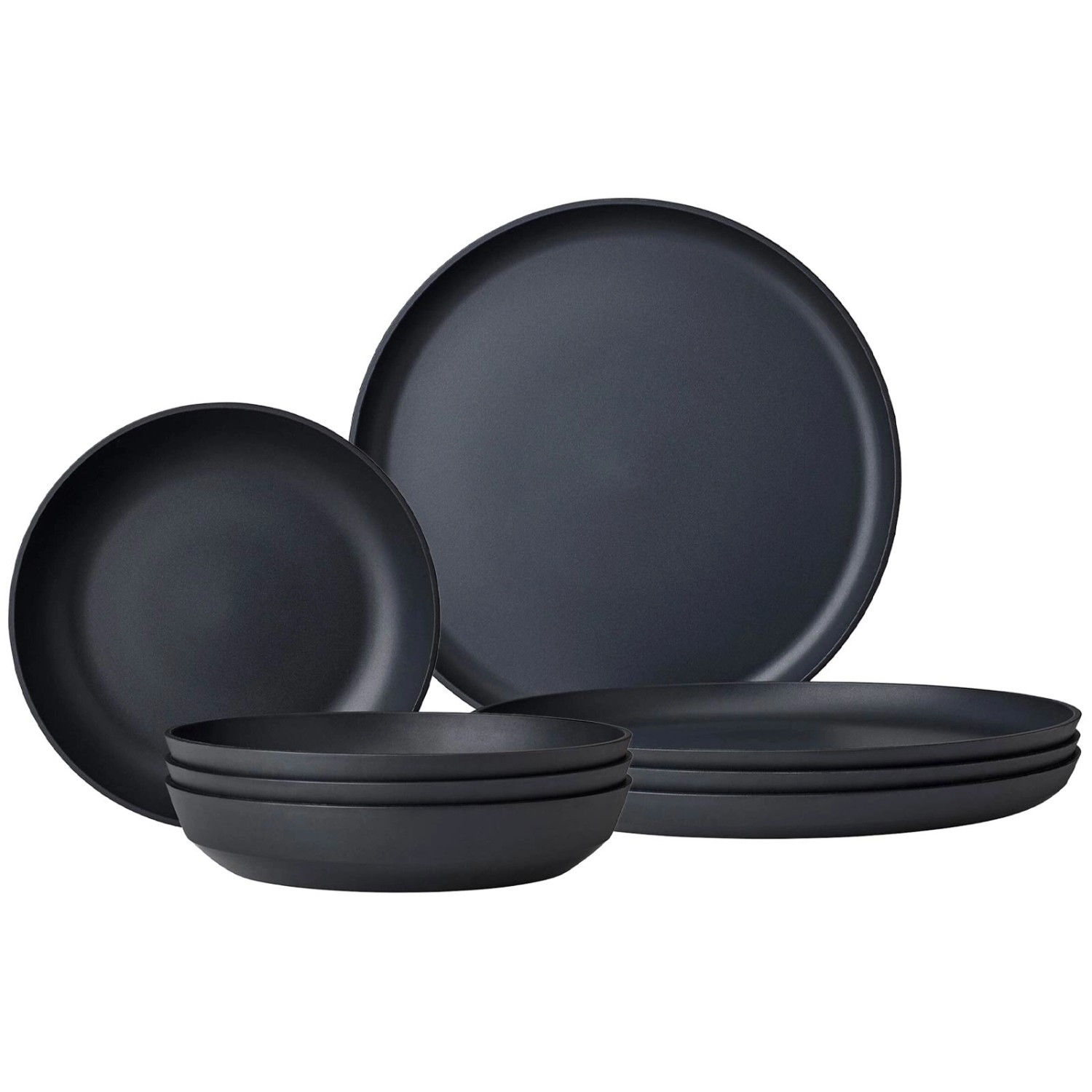 Mepal Silueta Tafel-Set 8-teilig Nordic Black günstig online kaufen