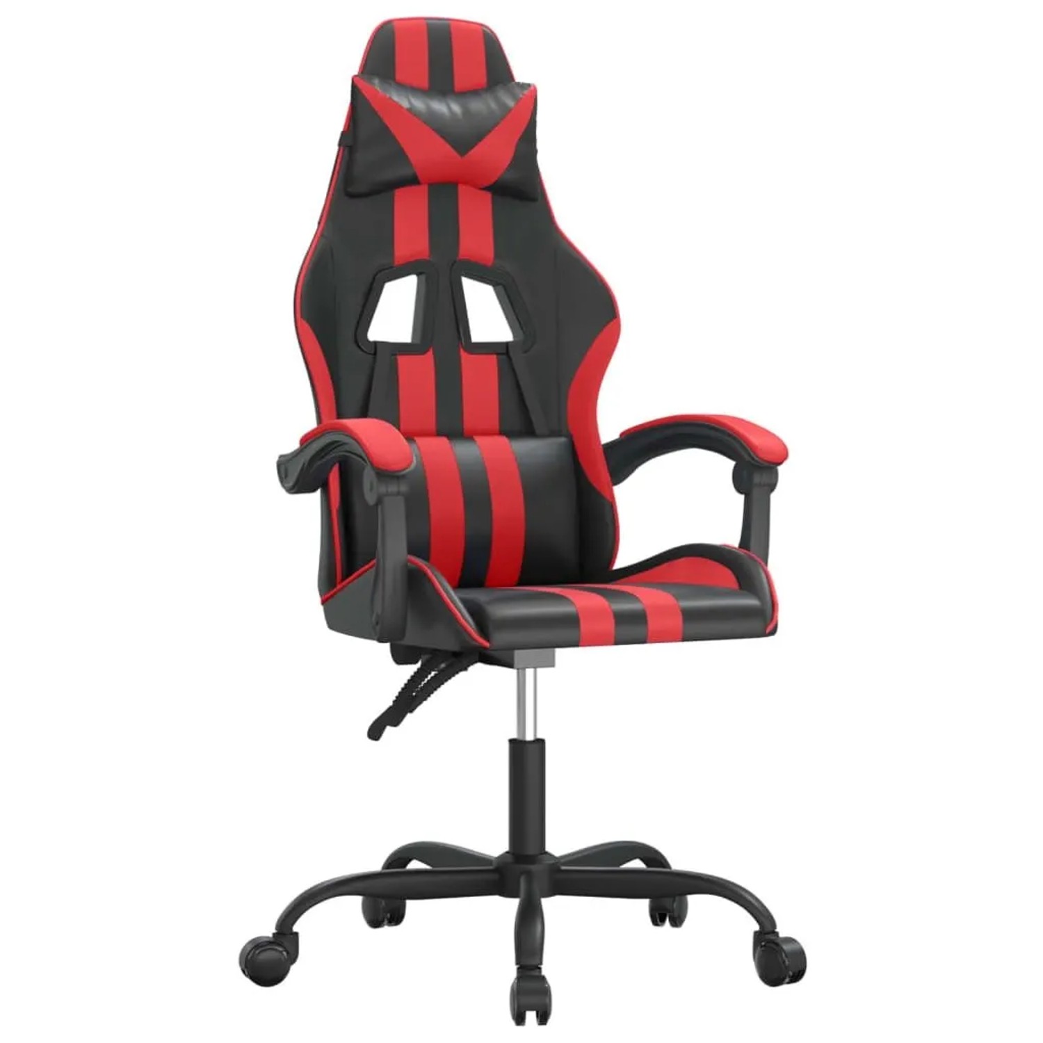 vidaXL Gaming-Stuhl Drehbar Schwarz und Rot Kunstleder 349520 günstig online kaufen