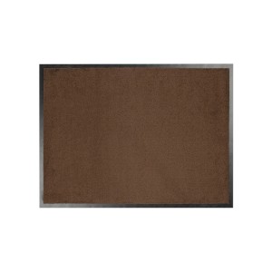 KARAT Fußmatte Performa, braun, 90x120 cm. Schmutzfangmatte mit effektiver Flüssigkeitsaufnahme.