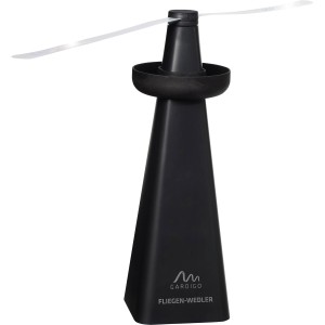 Gardigo Fliegenwedler mit Wespenverdufter, Insektenschutz mit rotierenden Flügeln und Duftschale.