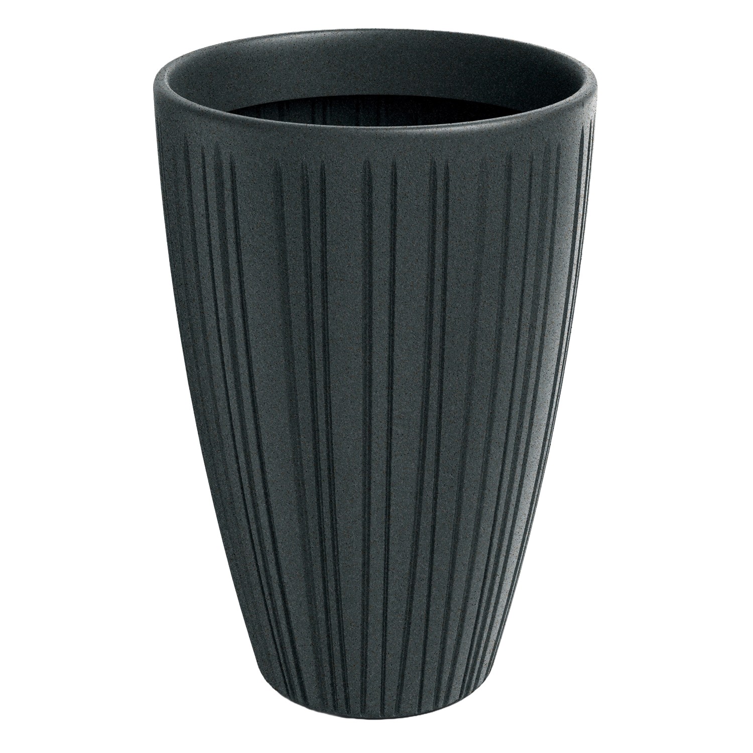 Prosperplast Blumentopf Fero Hoch Ø 40 cm x 58 cm Blau-Grau