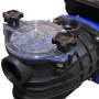 vidaXL Schwimmbadpumpe Umwälzpumpe Poolpumpe Pumpe Elektronik Blau 500W 90464_3