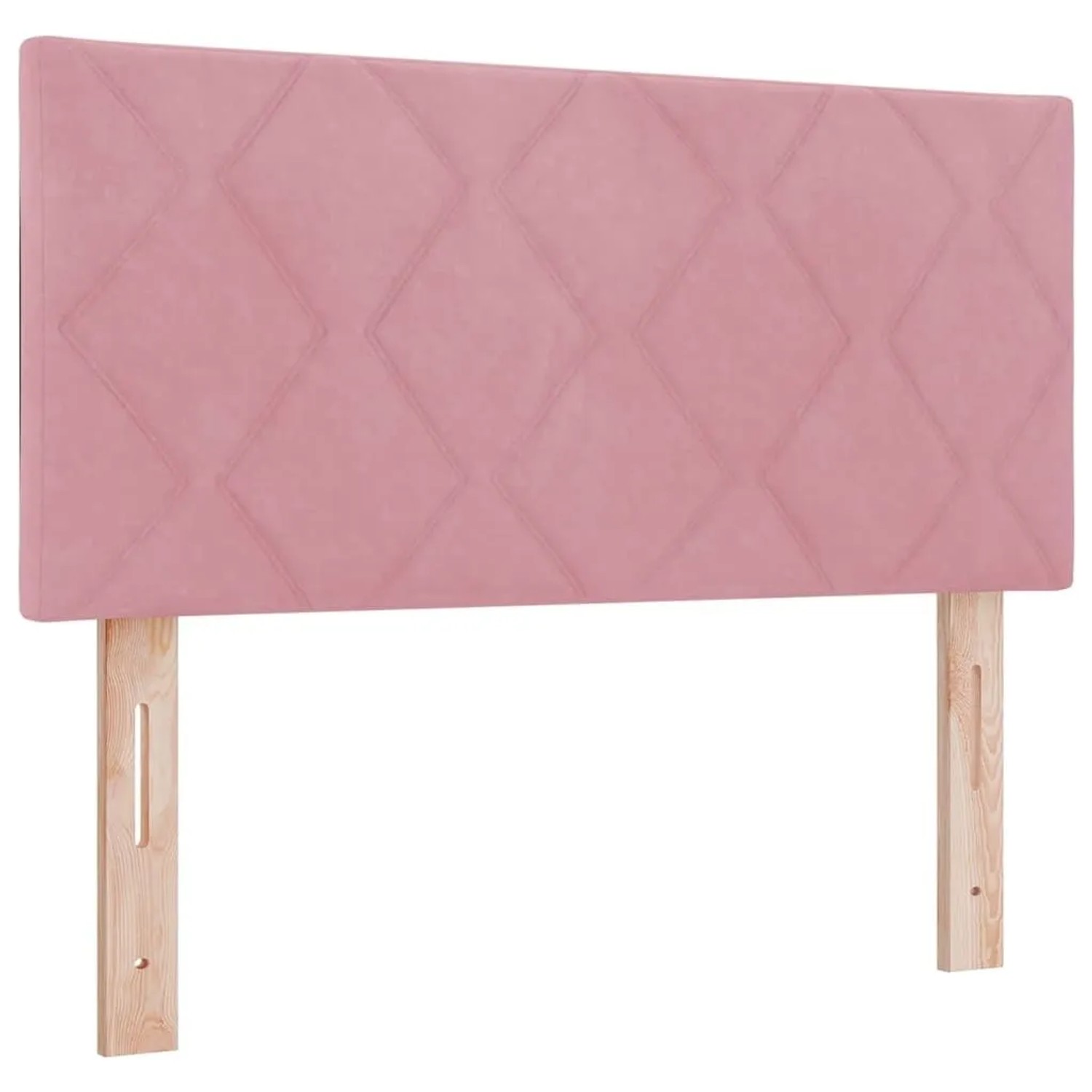 vidaXL Kopfteil mit Kopfteil Rosa 90 cm Samt 42007227