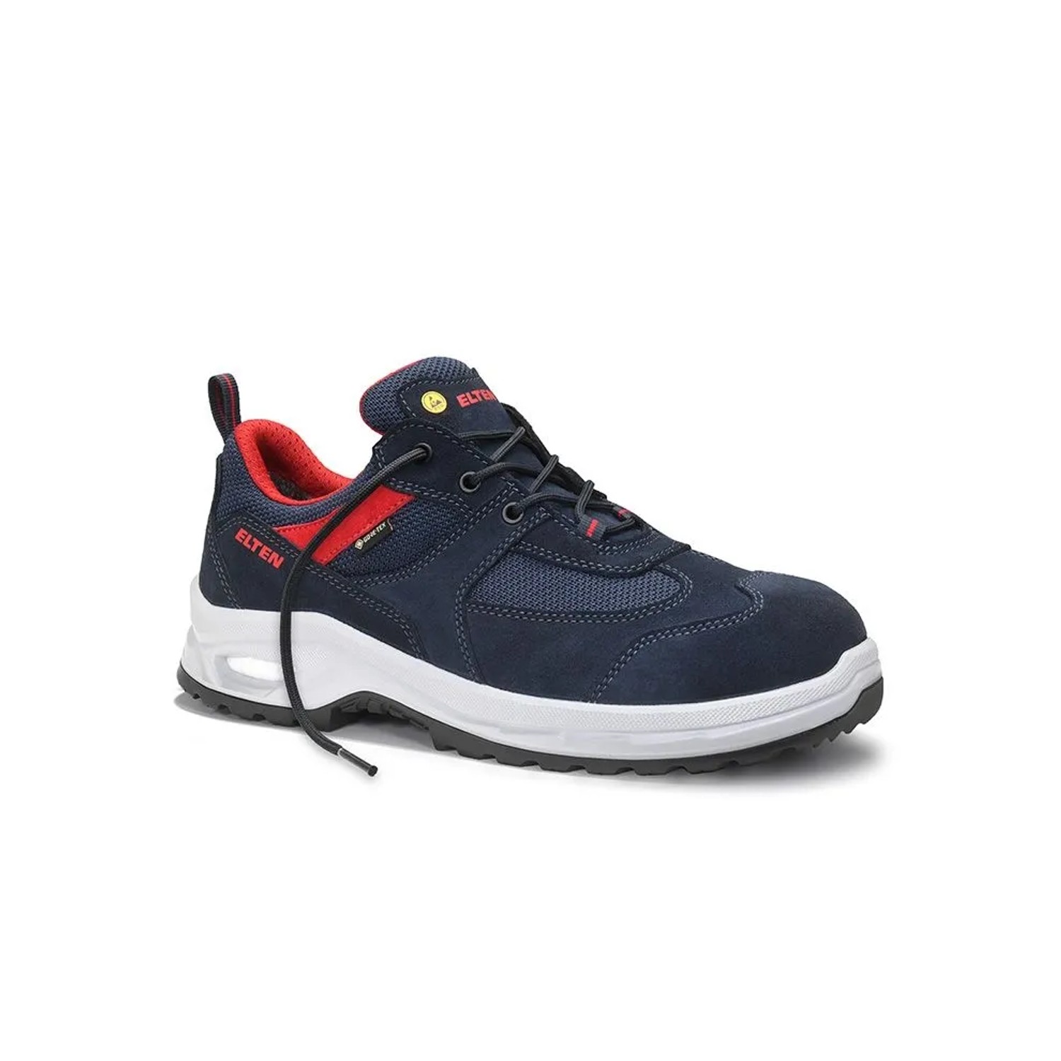 ELTEN Sicherheitshalbschuh ROBSON XXP GTX BLUE RED Low ESD S2 WR Größe 44