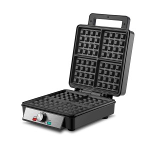 Steinborg SB-2060 Waffeleisen für 4 Waffeln Antihaftbeschichtung 1200 Watt
