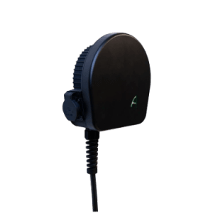 Alphatec Wallbox Mini, 11kW mit 8m Kabel und Schukosteckdose für schnelles Laden.