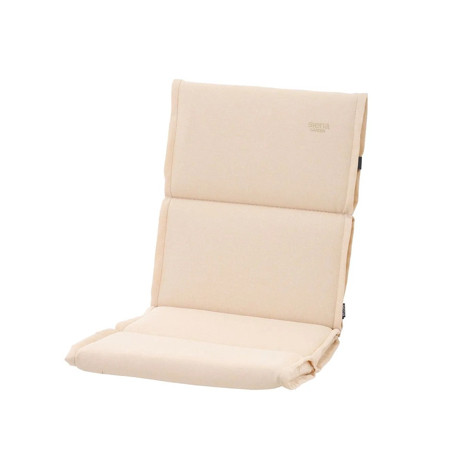 Siena Garden Sesselauflage Stella 100 cm x 48 cm x 8 cm Ecru