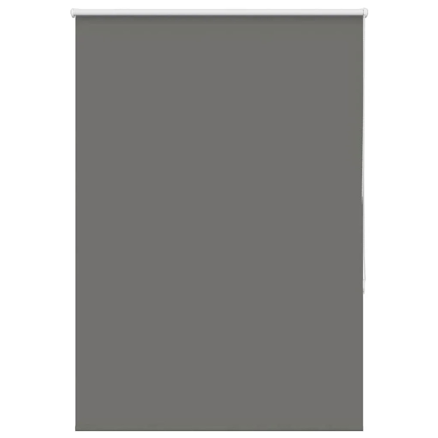 vidaXL Verdunkelungsrollo Grau 95x130 cm Stoffbreite 90,7 cm Polyester 4011 günstig online kaufen