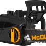 McCulloch Elektro-Kettensäge CSE 2040S, schwarze Motorsäge mit 40 cm Schwert und zweiter Kette.